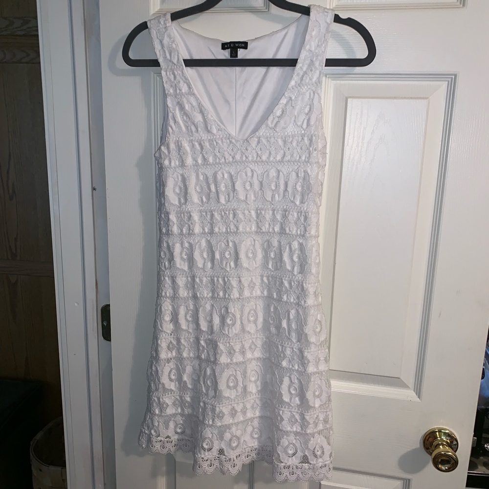 White Lace Dress
